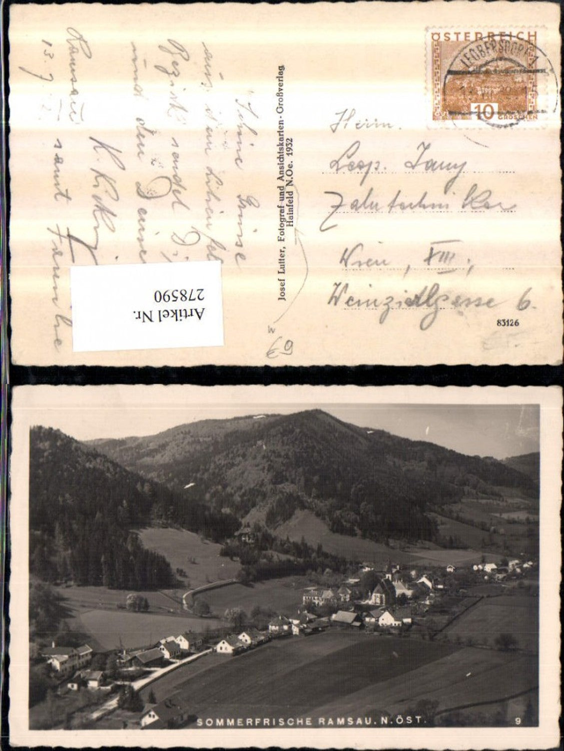 278590,Ramsau b. Hainfeld Totale