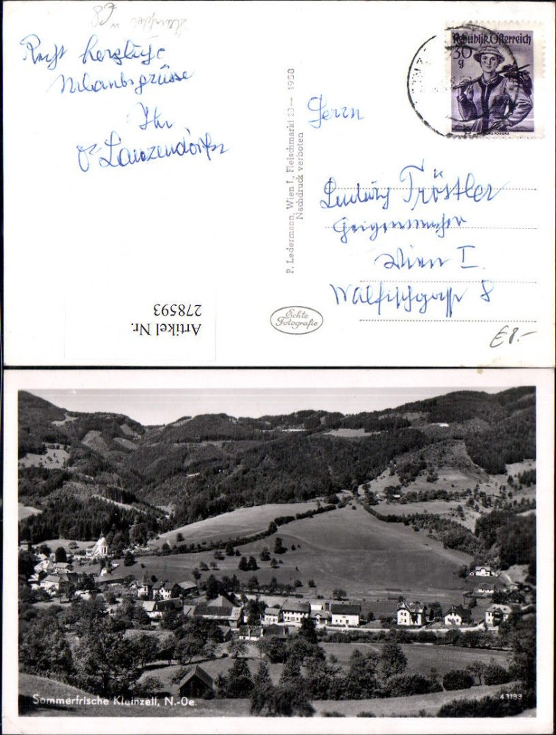 278593,Kleinzell Totale b. Hainfeld