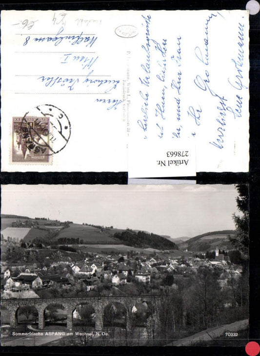 278663,Aspang am Wechsel Totale Viadukt Brücke
