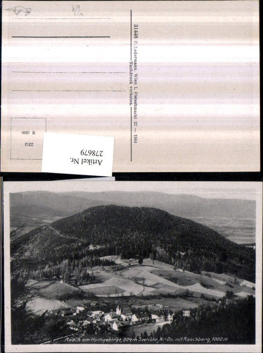 278679,Raach am Hochgebirge Totale m. Raachberg