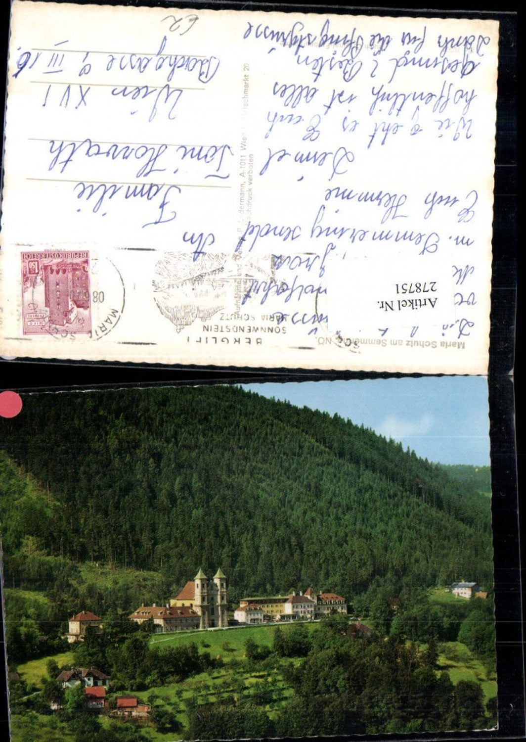278751,Maria Schutz am Semmering Totale Kirche