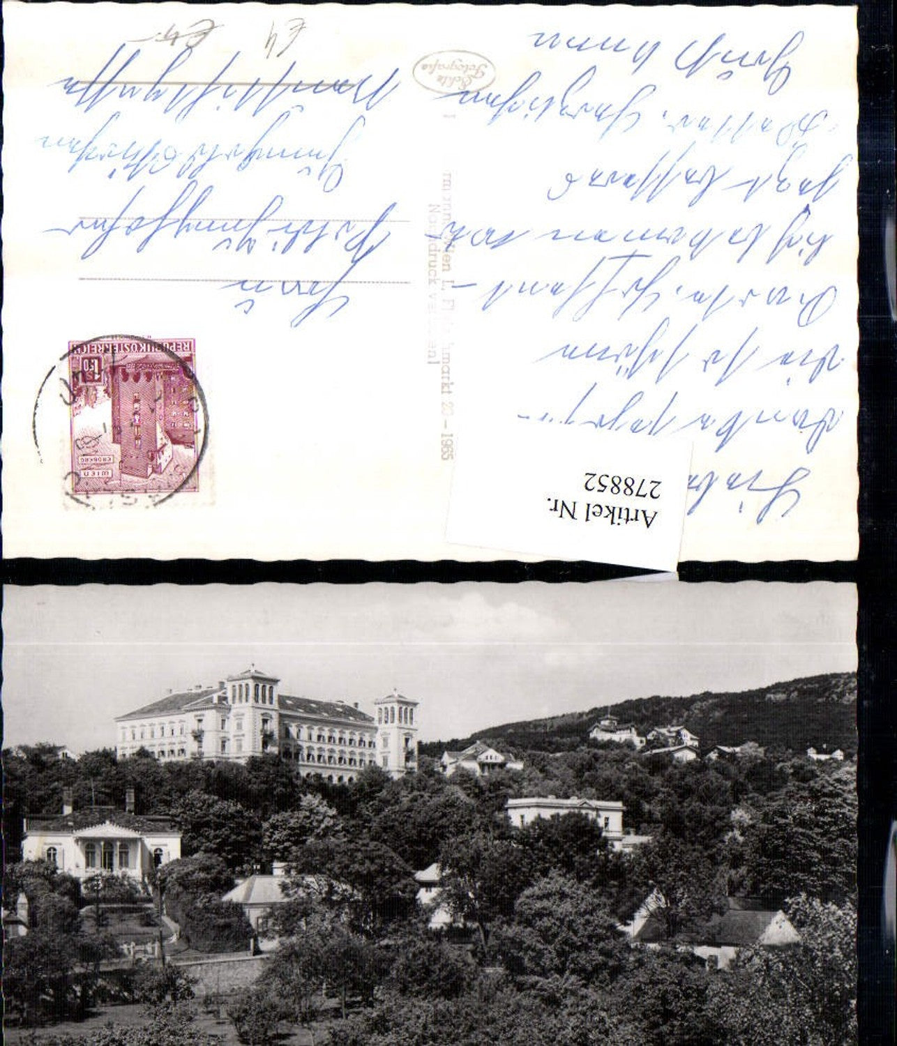 278852,Bad Vöslau Hotel Bellevue