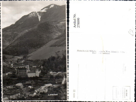 278890,Lilienfeld Totale Bergkulisse