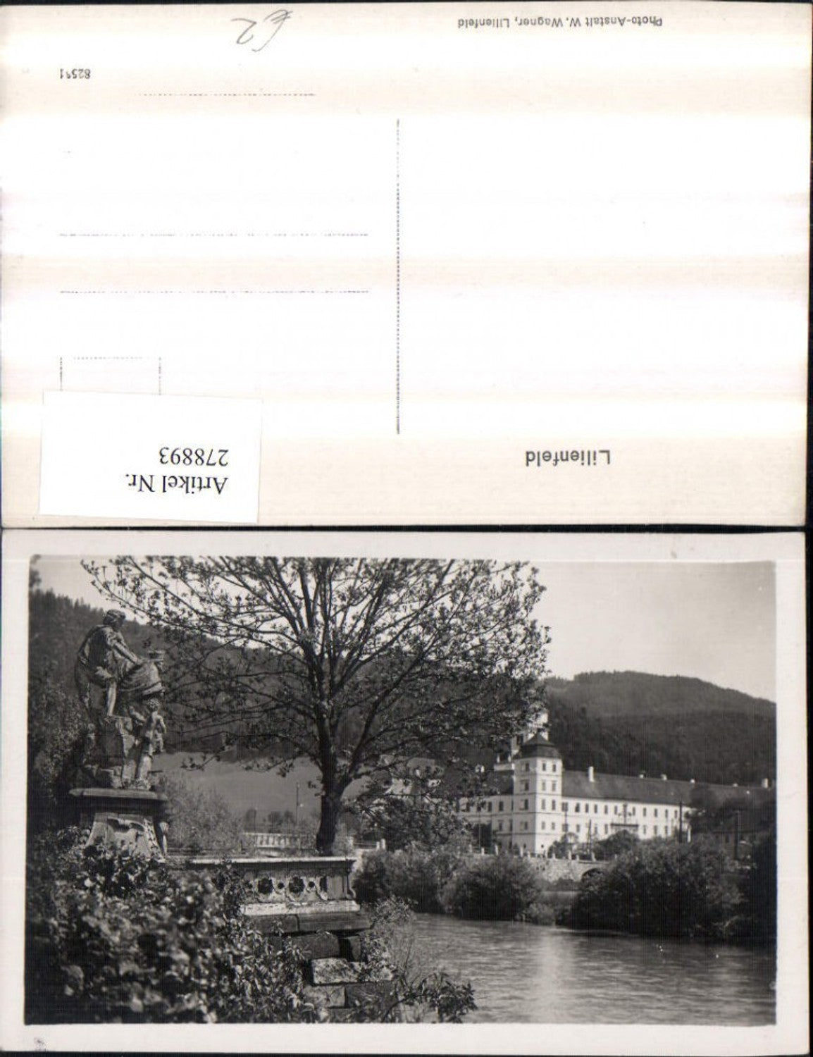 278893,Lilienfeld Statue Skulptur Blick auf d. Stift