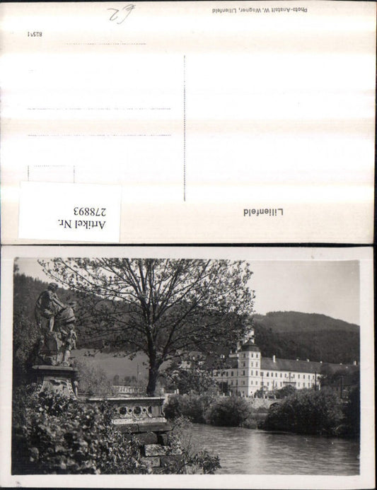 278893,Lilienfeld Statue Skulptur Blick auf d. Stift