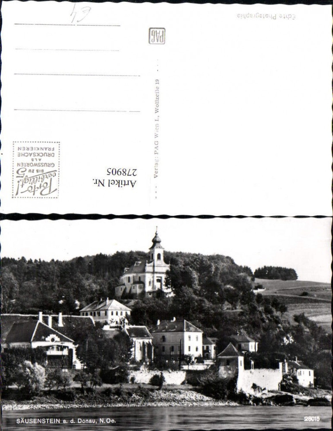 278905,Säusenstein an d. Donau Totale Kirche