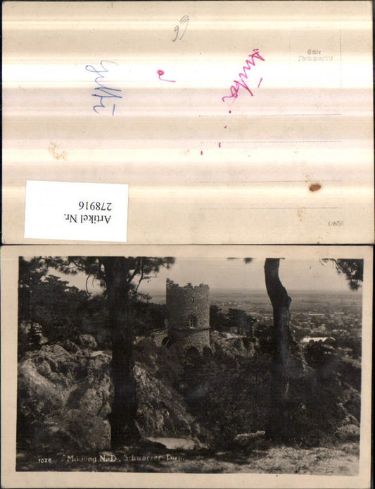 278916,Mödling Schwarzer Turm