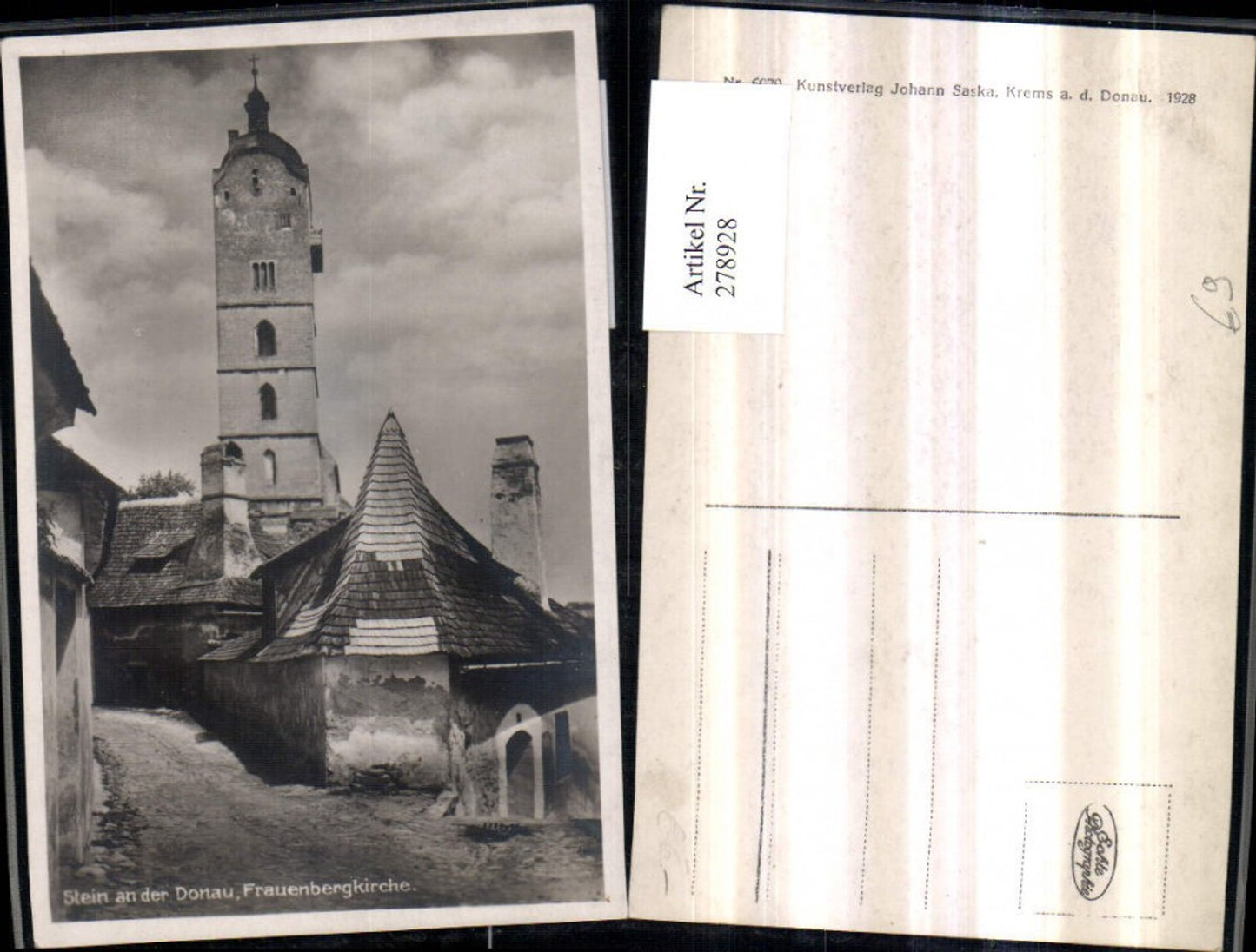 278928,Stein an d. Donau Frauenbergkirche Kirche