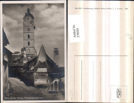 278929,Stein an d. Donau Frauenbergkirche Kirche