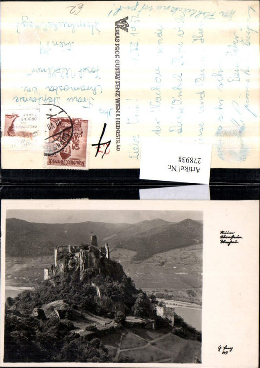 278938,Ruine Dürnstein in d. Wachau