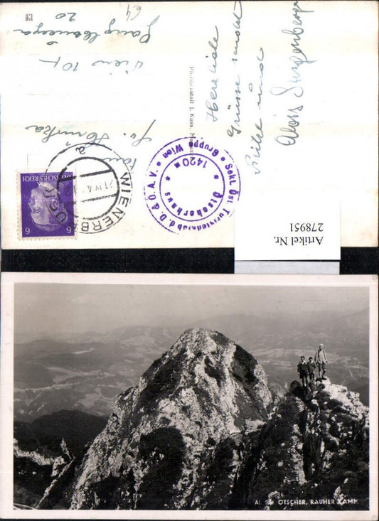 278951,Ötscher b. Lackenhof Rauher Kamm Bergkulisse