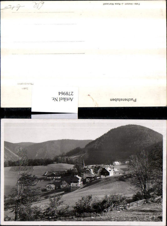 278964,Puchenstuben Totale Bergkulisse