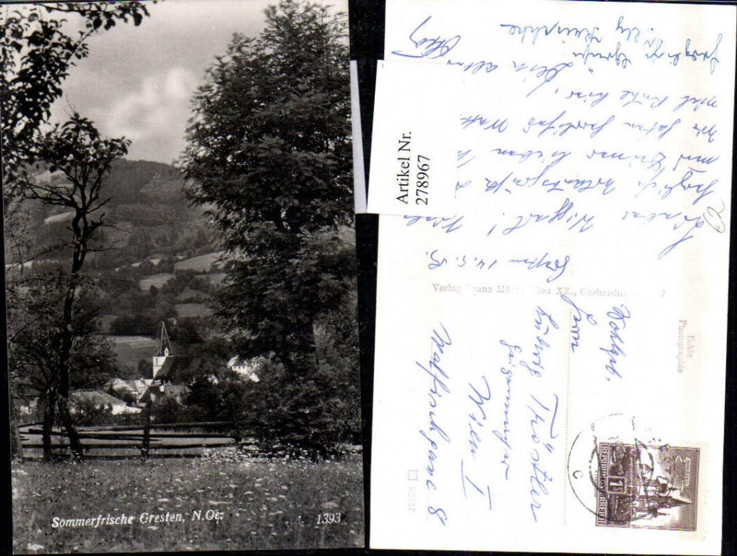 278967,Gresten Teilansicht Kirche