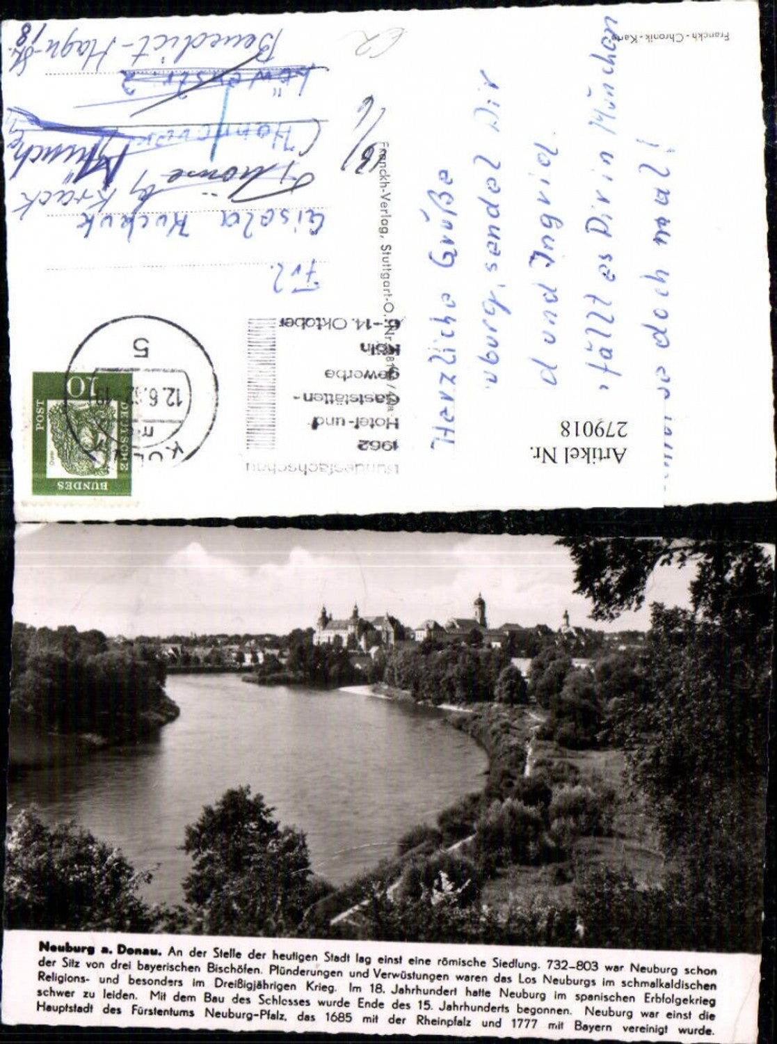 279018, Neuburg an der Donau Partial view Text