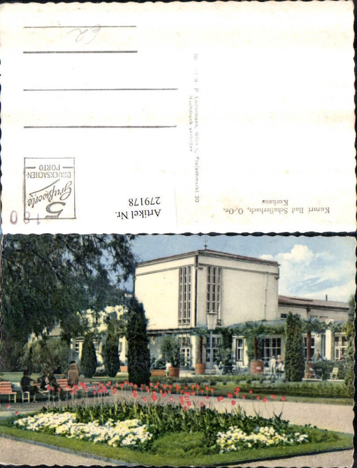 279178,Bad Schallerbach Kurhaus Gebäude