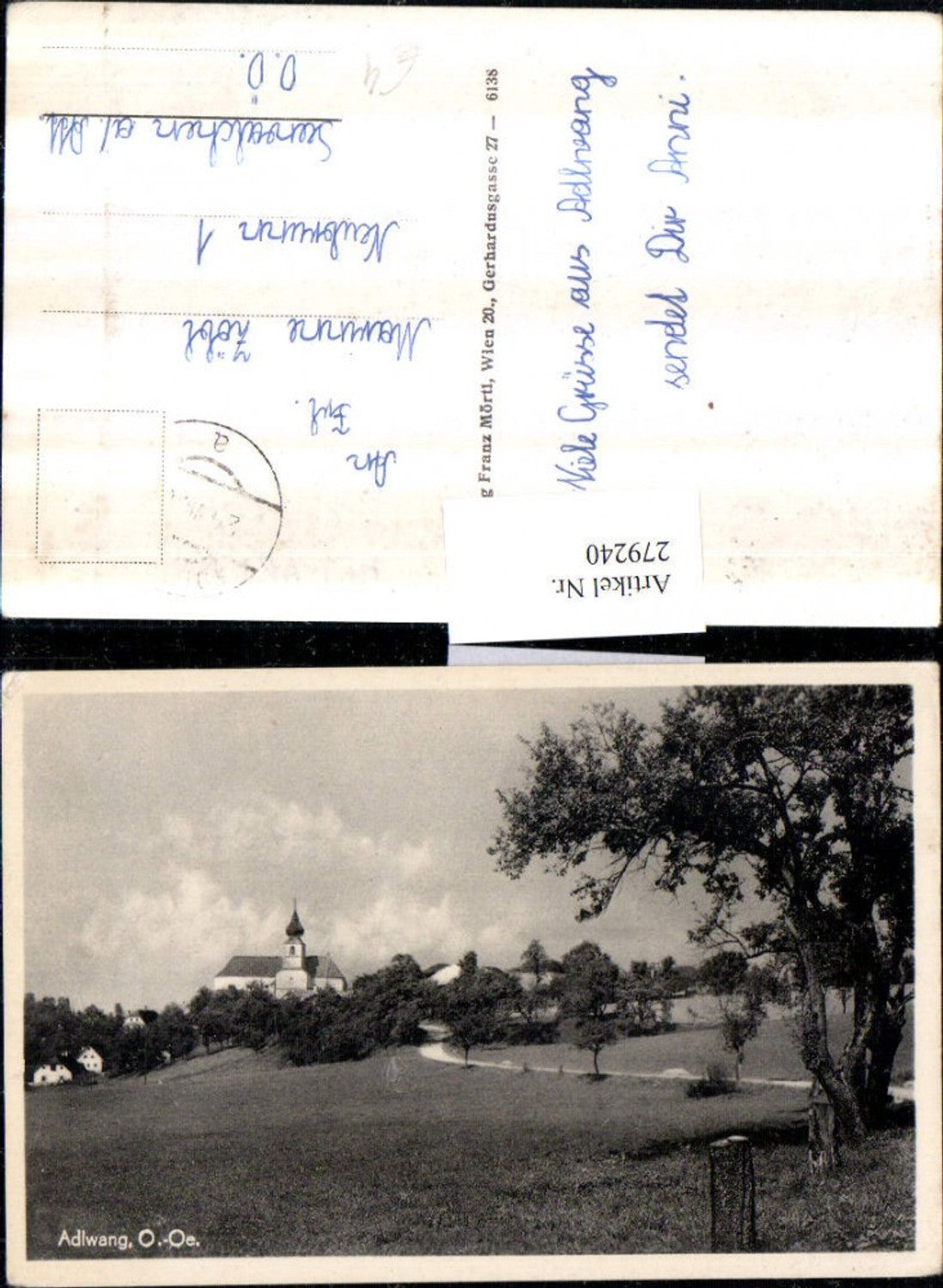 279240,Adlwang Teilansicht Kirche