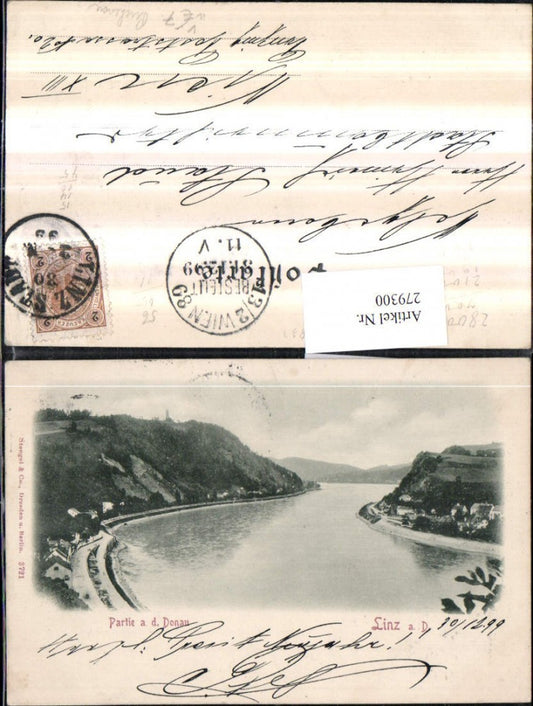 279300,Linz an d. Donau Partie an d. Donau pub Stengel & Co 3721