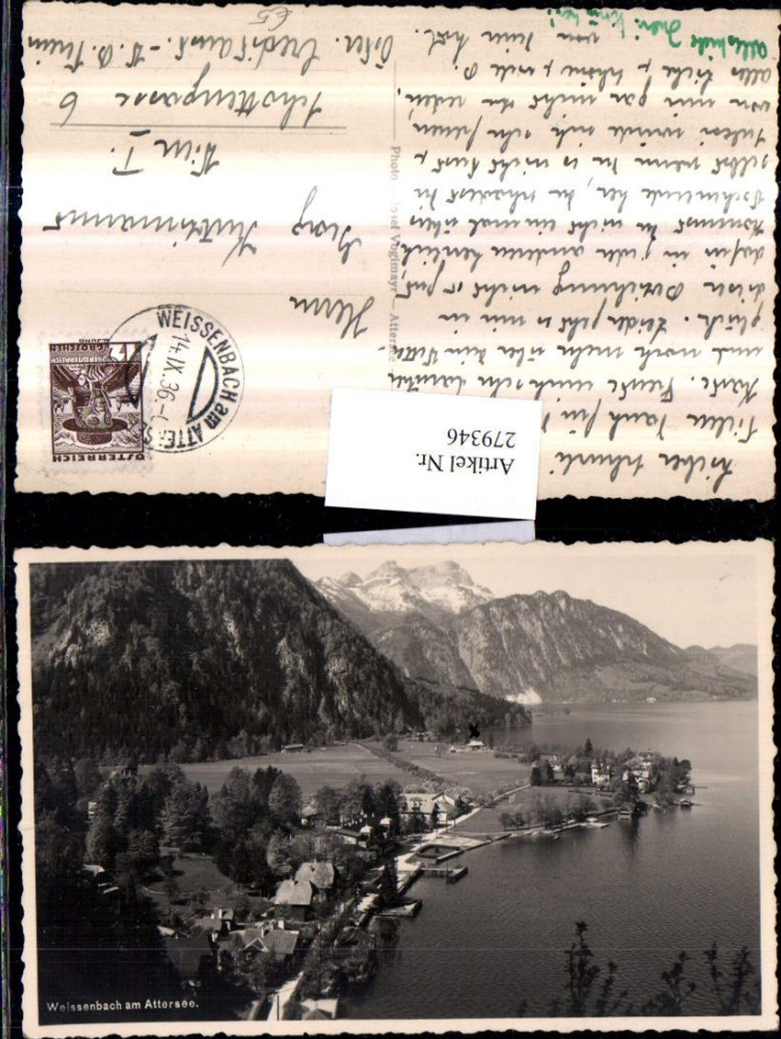 279346,Weißenbach am Attersee Totale Bergkulisse