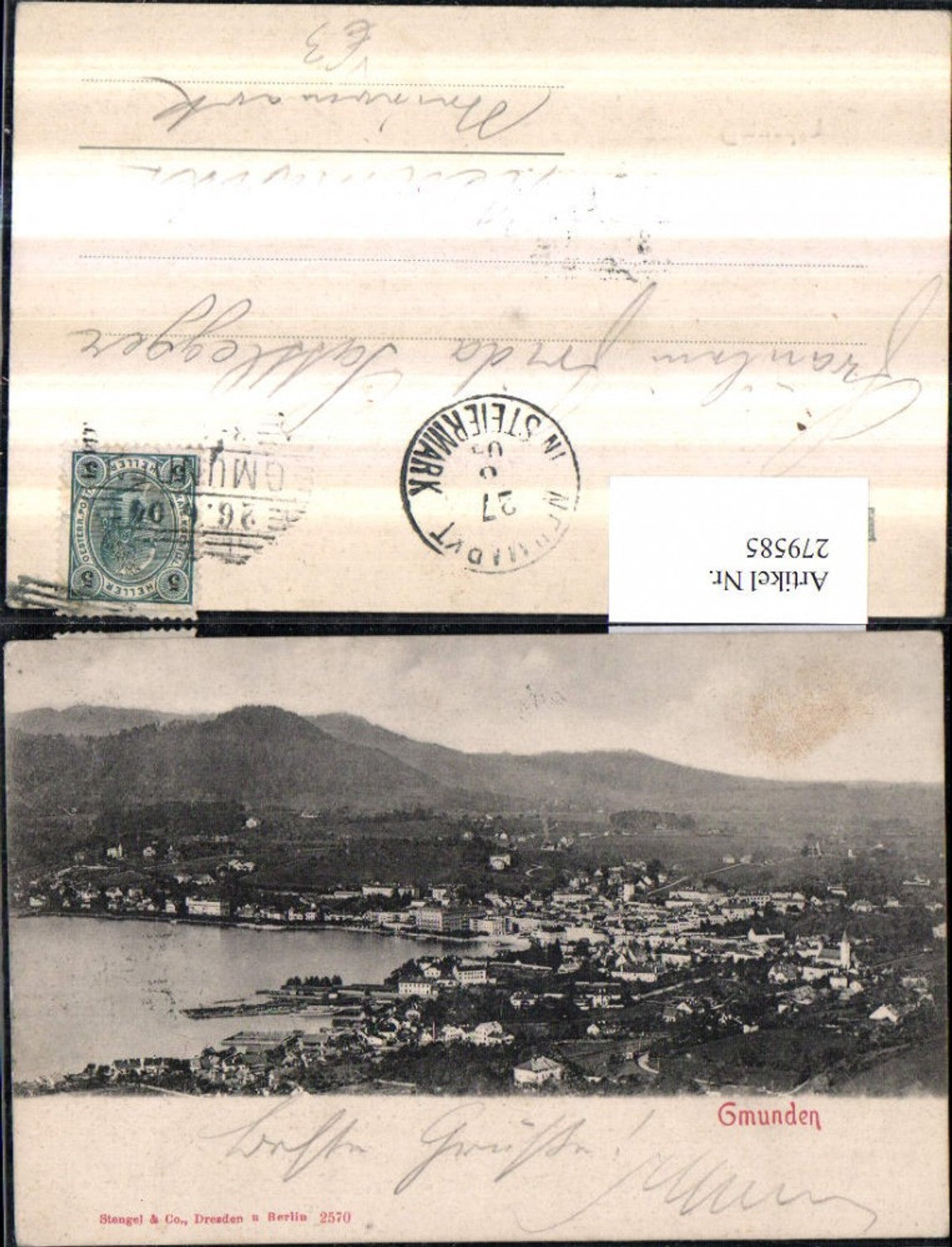 279585,Gmunden Totale pub Stengel & Co 2570