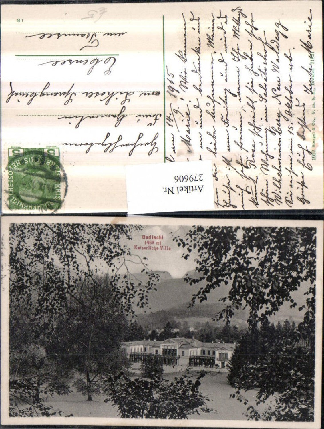 279606,Bad Ischl Kaiserliche Villa