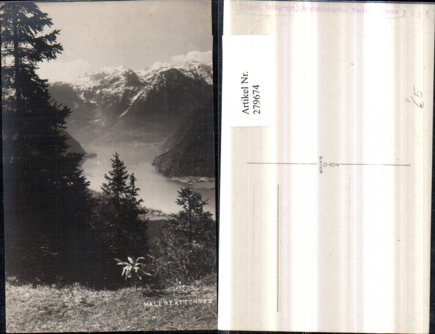 279674,Hallstättersee See Bergkulisse pub Foto Zechel Goisern