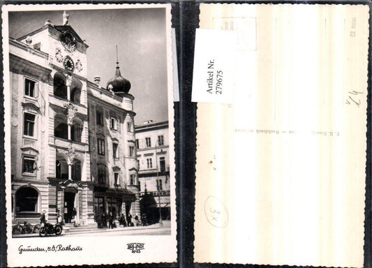 279675,Gmunden Rathaus pub F. E. Brandt 9763