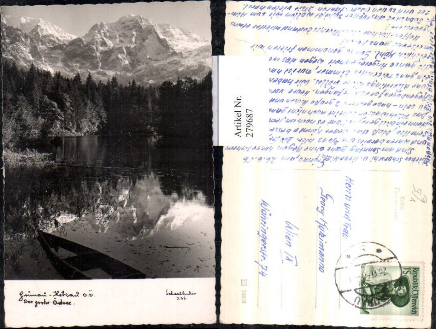 279687,Grünau Hetzau Ödsee See Bergkulisse pub Schachhuber 236