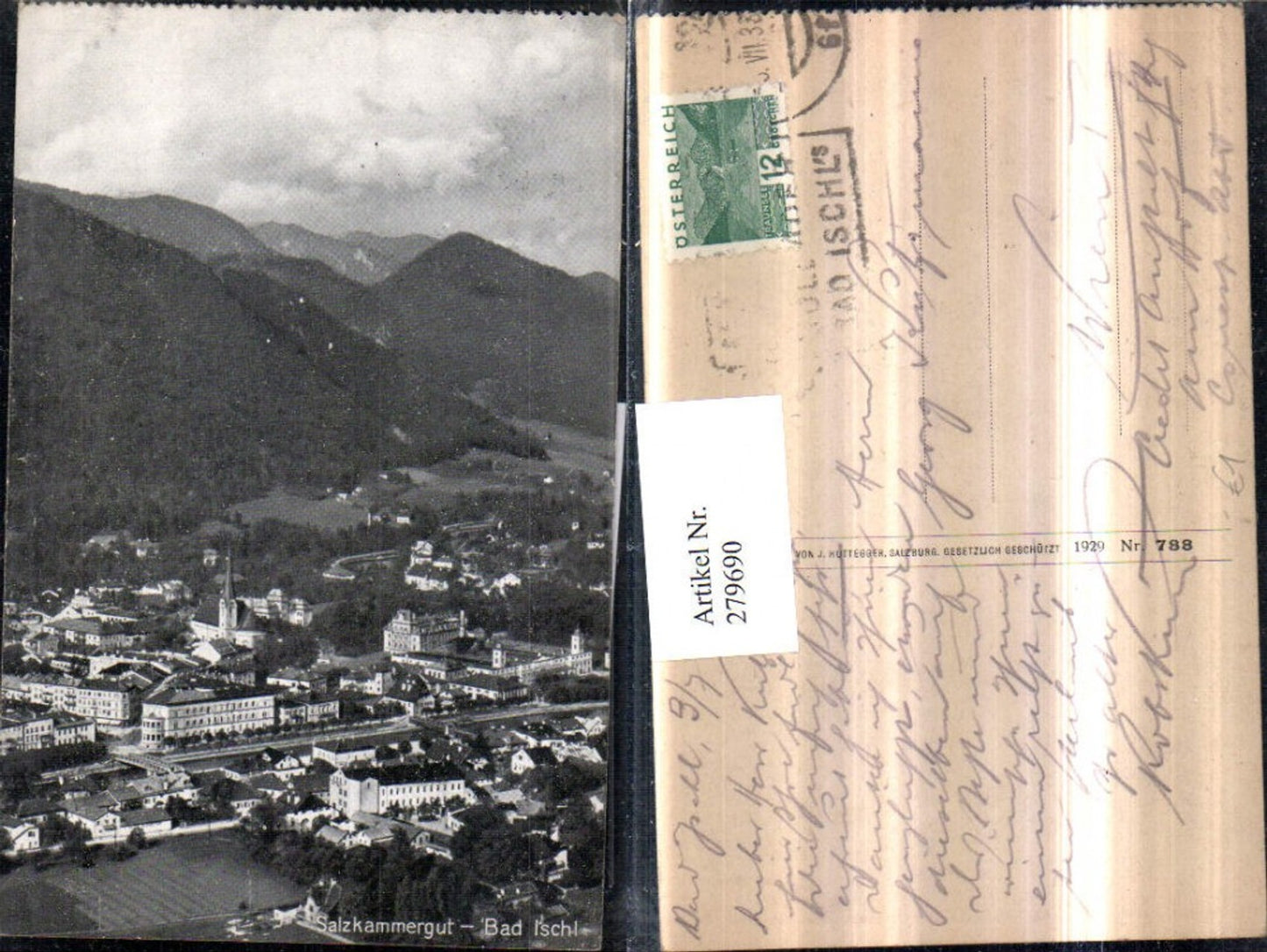 279690,Bad Ischl Totale Bergkulisse