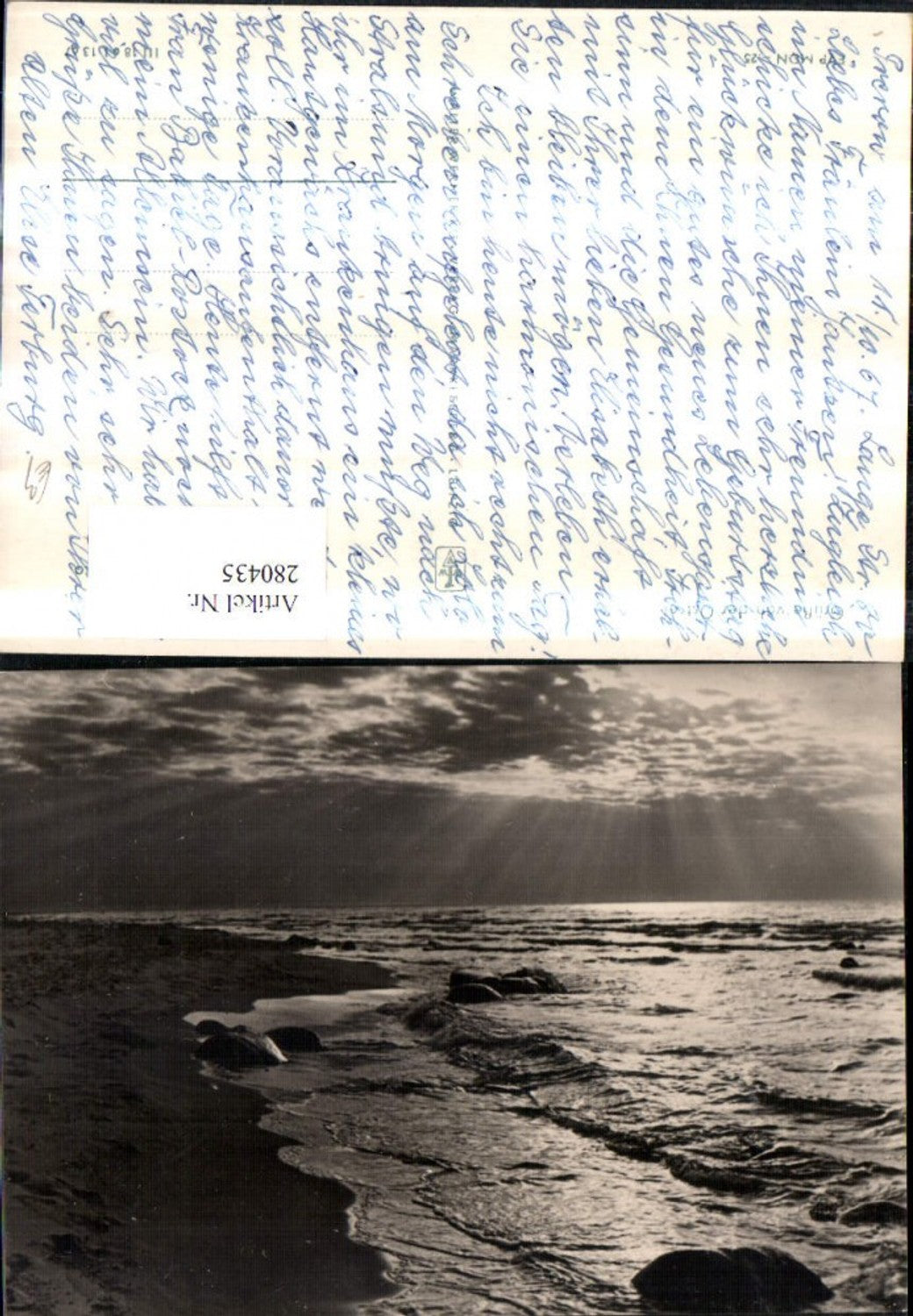 280435,Grüße von der Ostsee Strand Partie