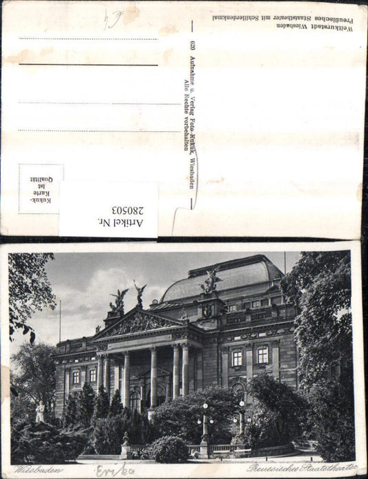 280503,Wiesbaden Preußisches Staatstheater