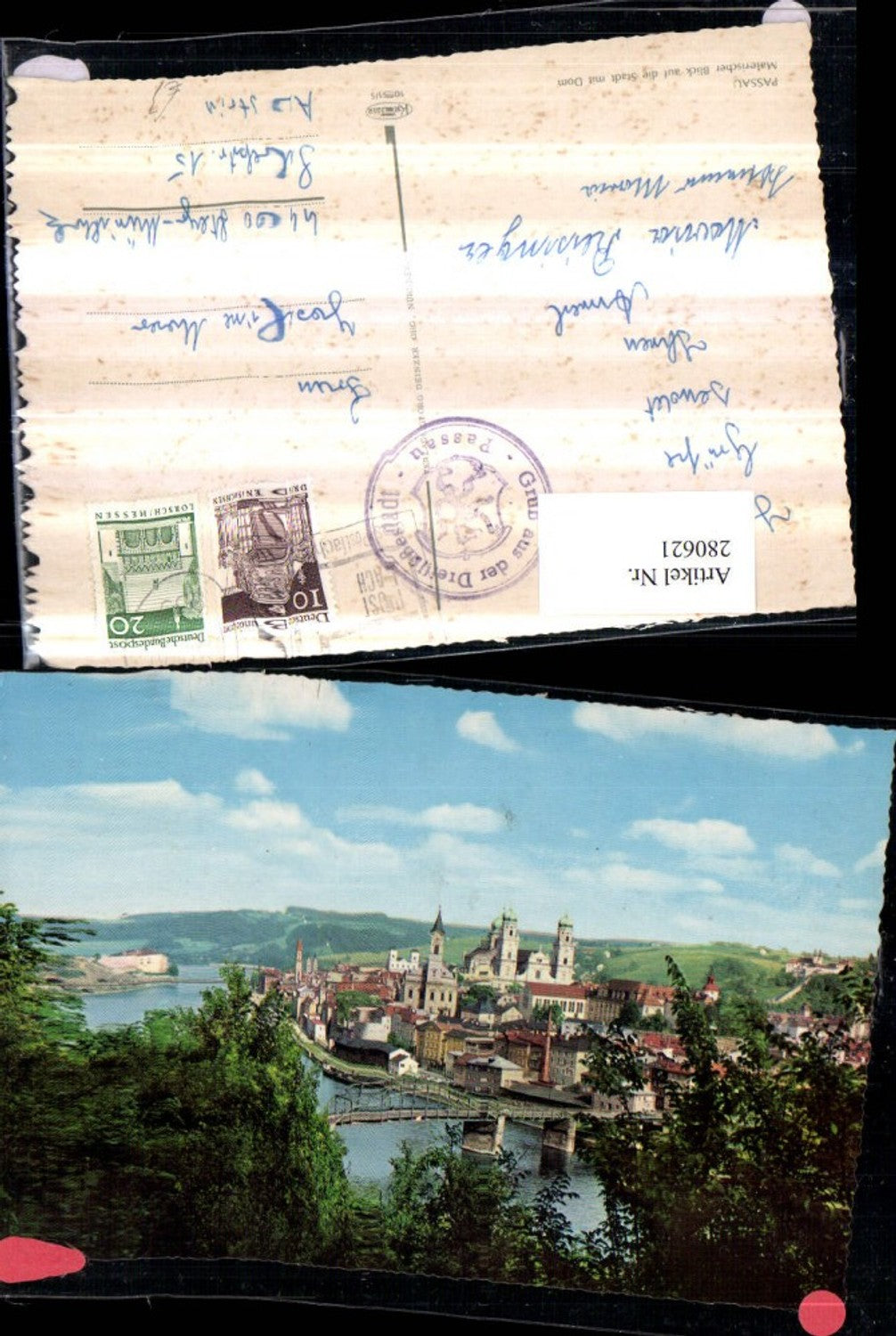 280621, Passau Total Bridge Cathedral Churches