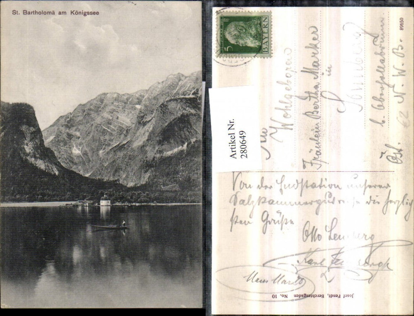 280649,St. Bartholomä am Königssee Bergkulisse