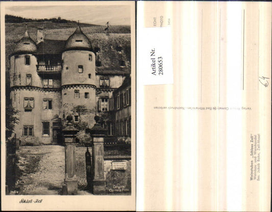 280653,Zell an d. Mosel Schloss Zell