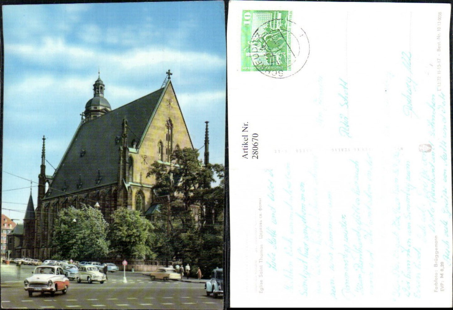 280670,Leipzig Thomas-Kirche Kirche
