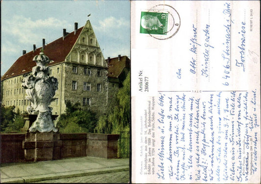 280677,Grimma Schloss jetzt Kreisgericht Gebäude