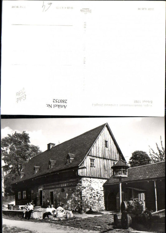 280752,Landwüst im Vogtland Bauernmuseum Hausansicht
