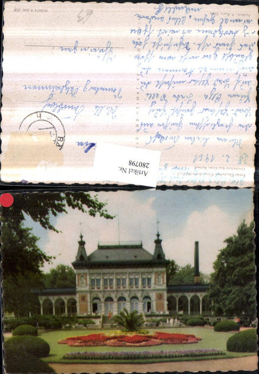 280798,Bad Elster Kurhaus Gebäude pub VEB
