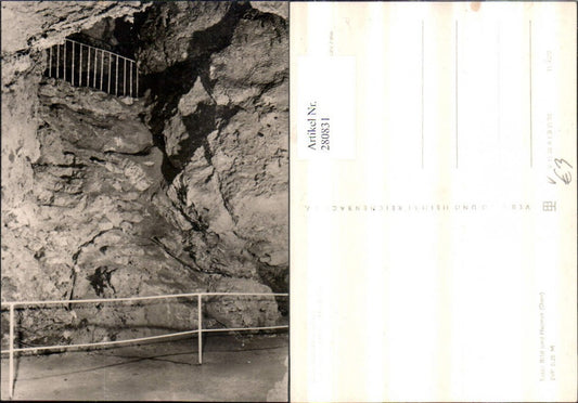 280831, Bad Liebenstein Altensteiner Höhle Musikplatz pub VEB 11/4322