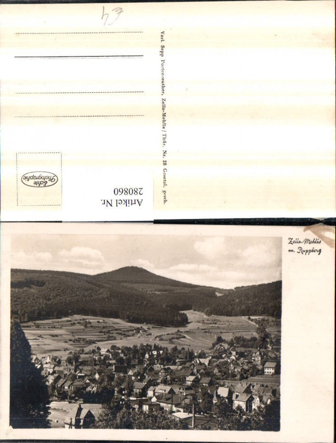 280860,Zella-Mehlis Totale m. Ruppberg