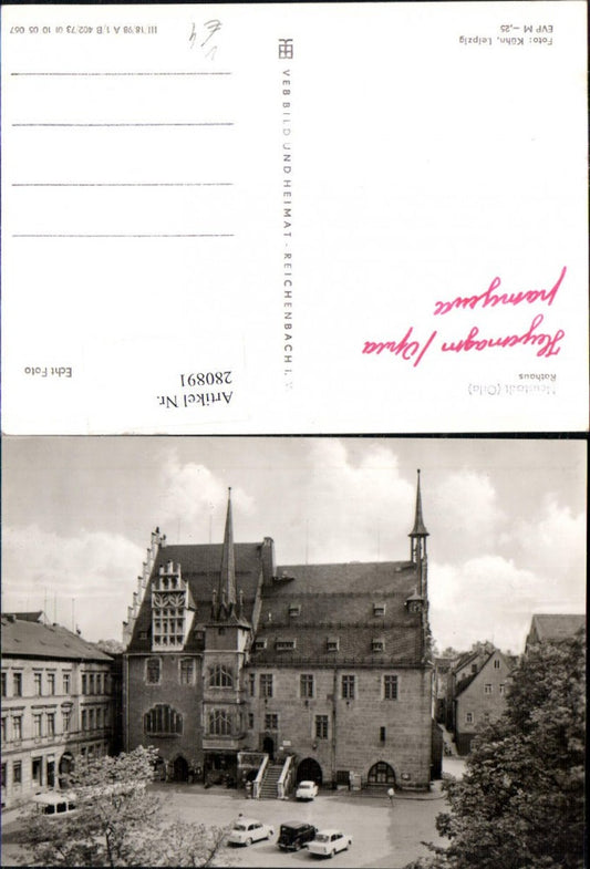 280891, Neustadt Orla Rathaus pub VEB