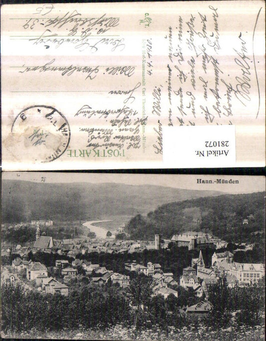 281072,Hannoversch Münden Totale