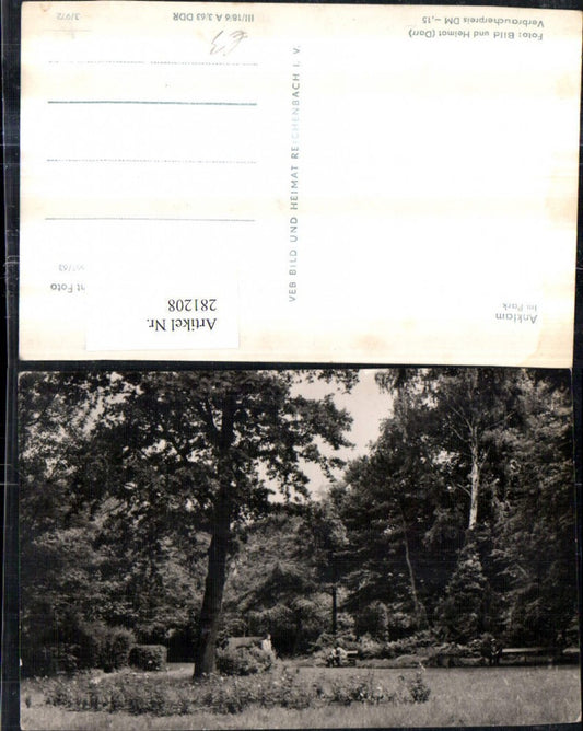 281208,Anklam Im Park Partie pub VEB