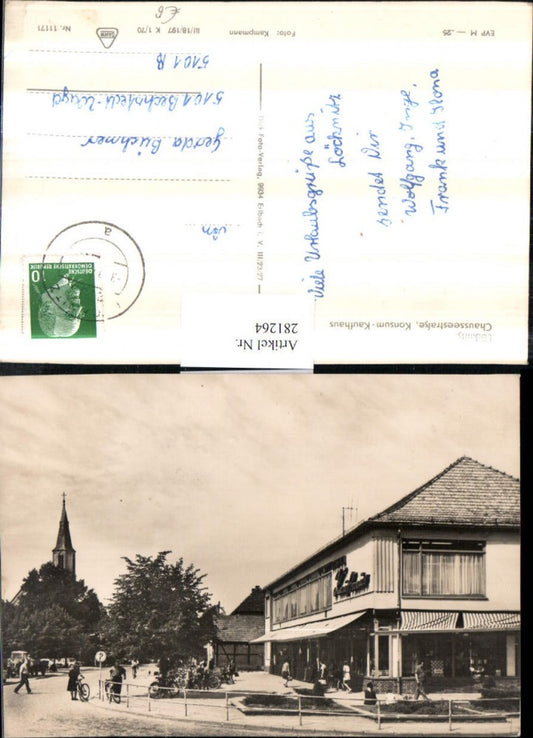 281264,Löcknitz Chausseestraße Konsum-Kaufhaus