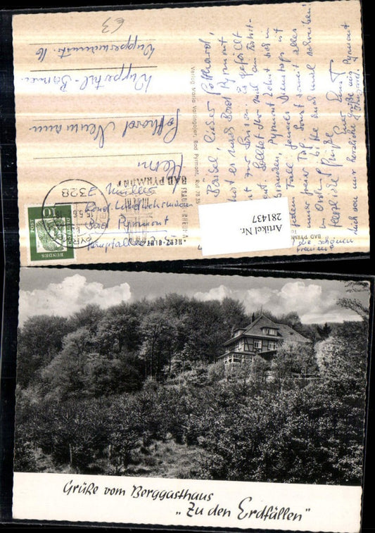 281437,Bad Pyrmont Berggasthaus Gasthaus Zu den Erdfällen