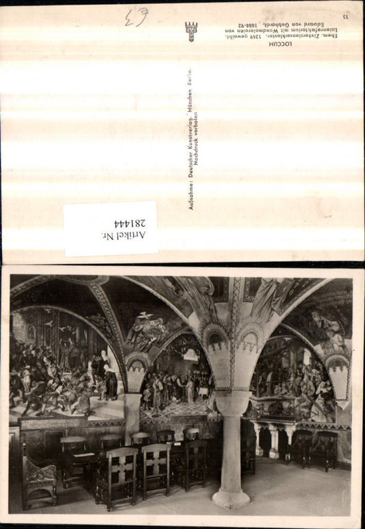 281444,Loccum Ehemaliges Zisterzienserkloster Laienrefektorium m. Wandmalereien