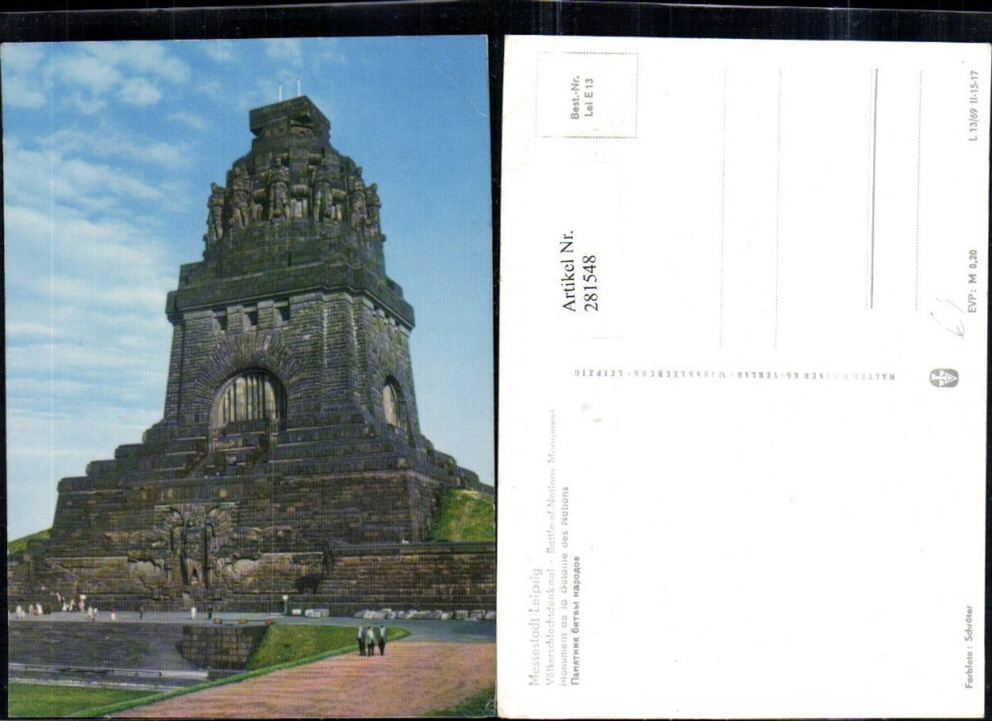 281548,Leipzig Völkerschlachtdenkmal Denkmal