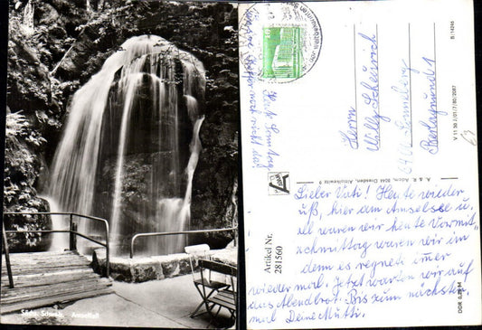 281560,Sächsische Schweiz Amselfall Wasserfall