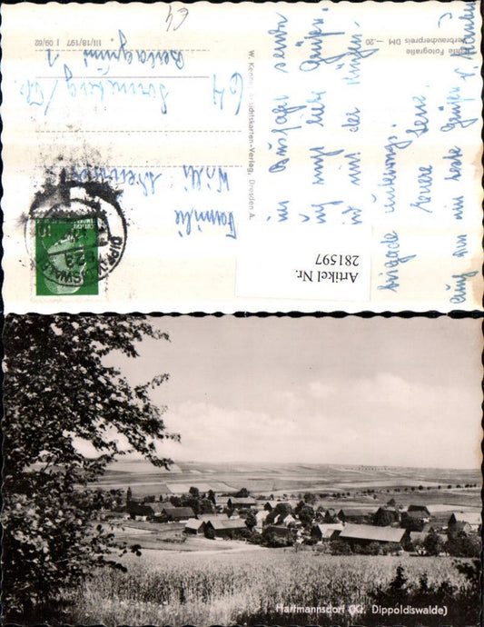 281597,Hartmannsdorf Teilansicht
