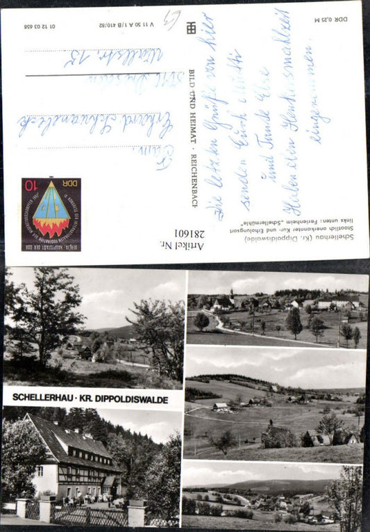 281601,Schellerhau Totale Ferienheim Schellermühle Mehrbildkarte
