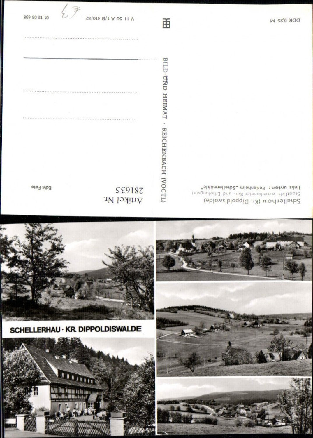 281635,Schellerhau Totale Ferienheim Schellermühle Mehrbildkarte